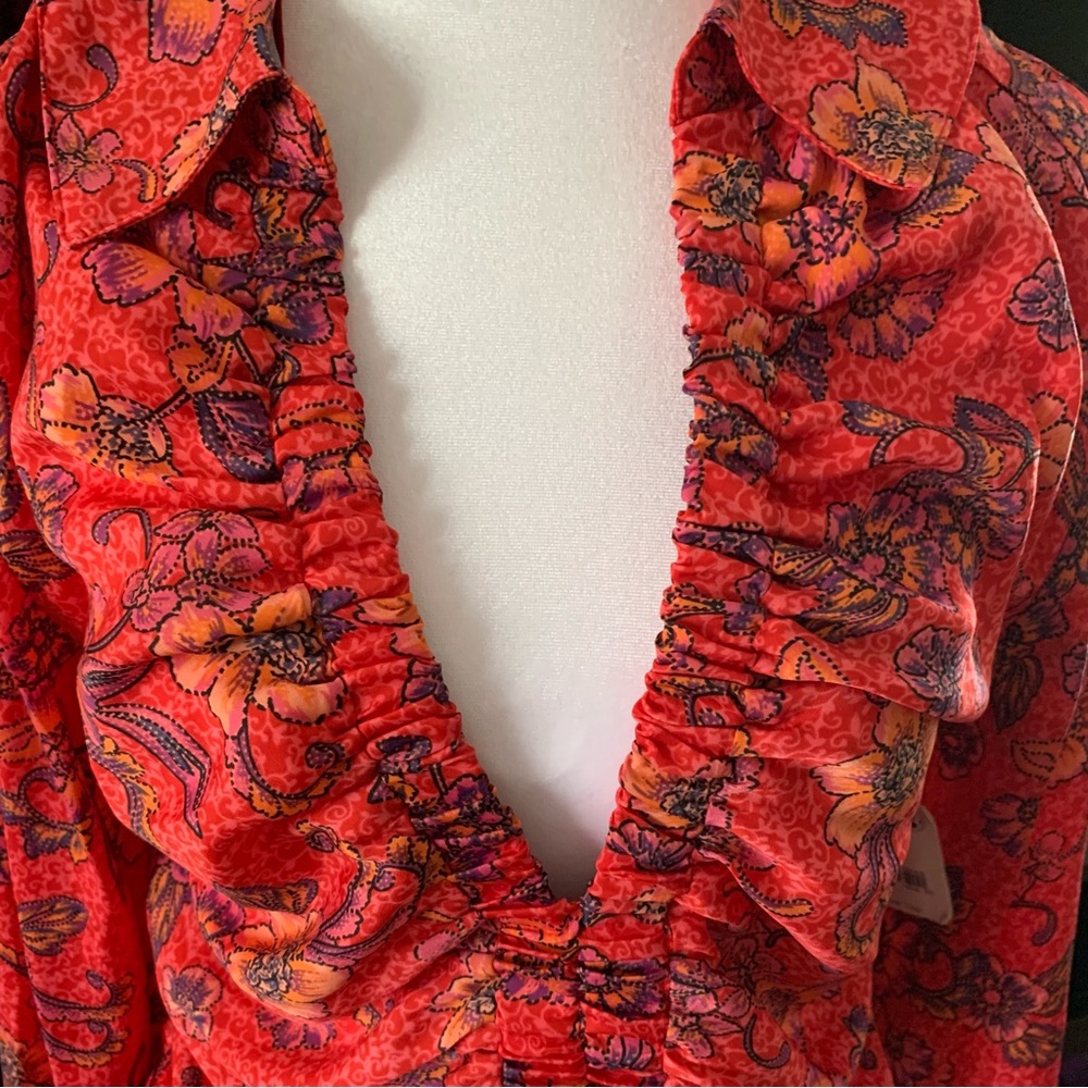 NWT BEAUTIFUL FREE PEOPLE WOMENS BLOUSE - Picture 9 of 12